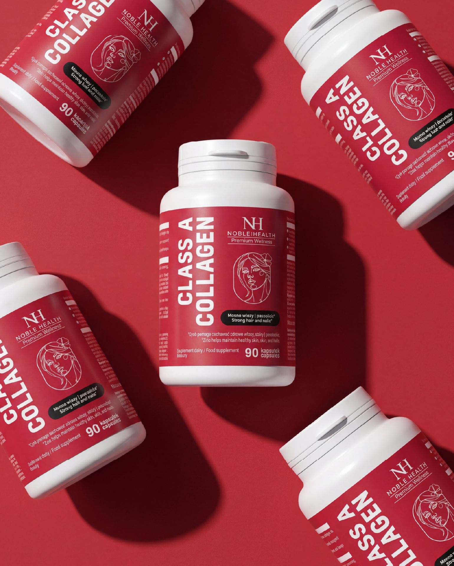 Fish Collagen Class A Collagen + Pill Box