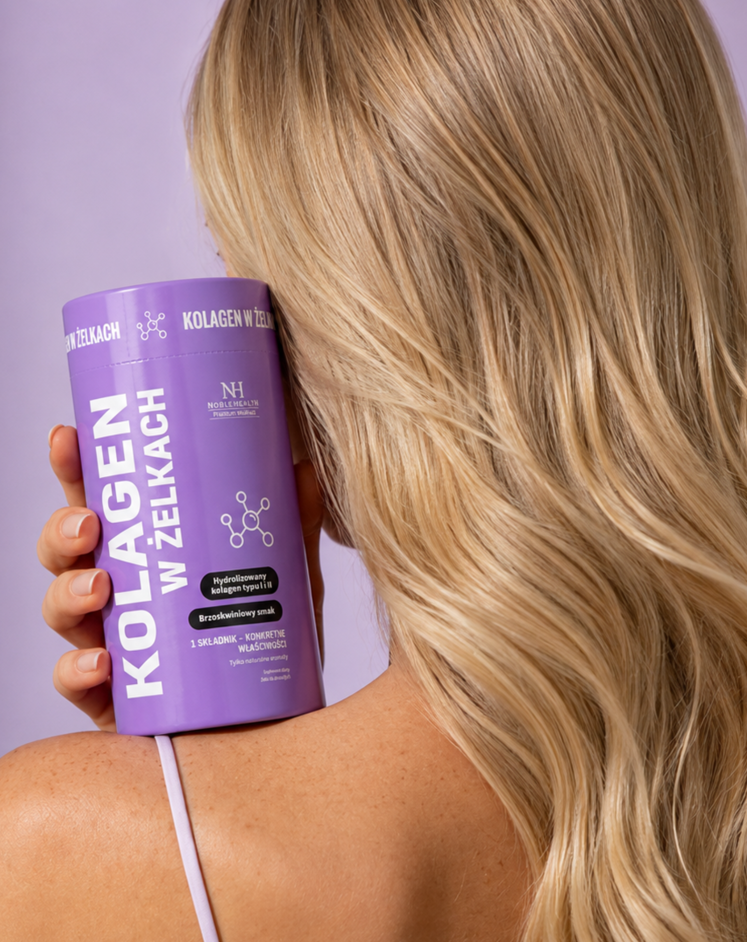 Collagen in jellies - hydrolyzed collagen type I and II